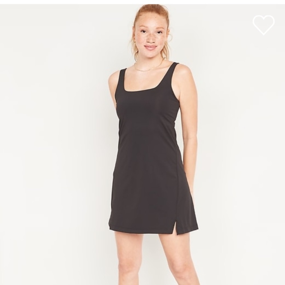 Old Navy Power-soft Sleeveless Shelf Bra Support Dress